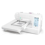 Maxstitch Middle Computerized Home Embroidery Machine – 7.9″ x 11″ Large Hoop, 7″ Touchscreen, USB, Auto Threading, Starter Bundle for DIY & Small Business
