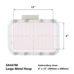 Magnetic Hoop for Brother Innovis Quattro 6700D VM6200D etc. Babylock Solaris Destiny Embroidery Machine