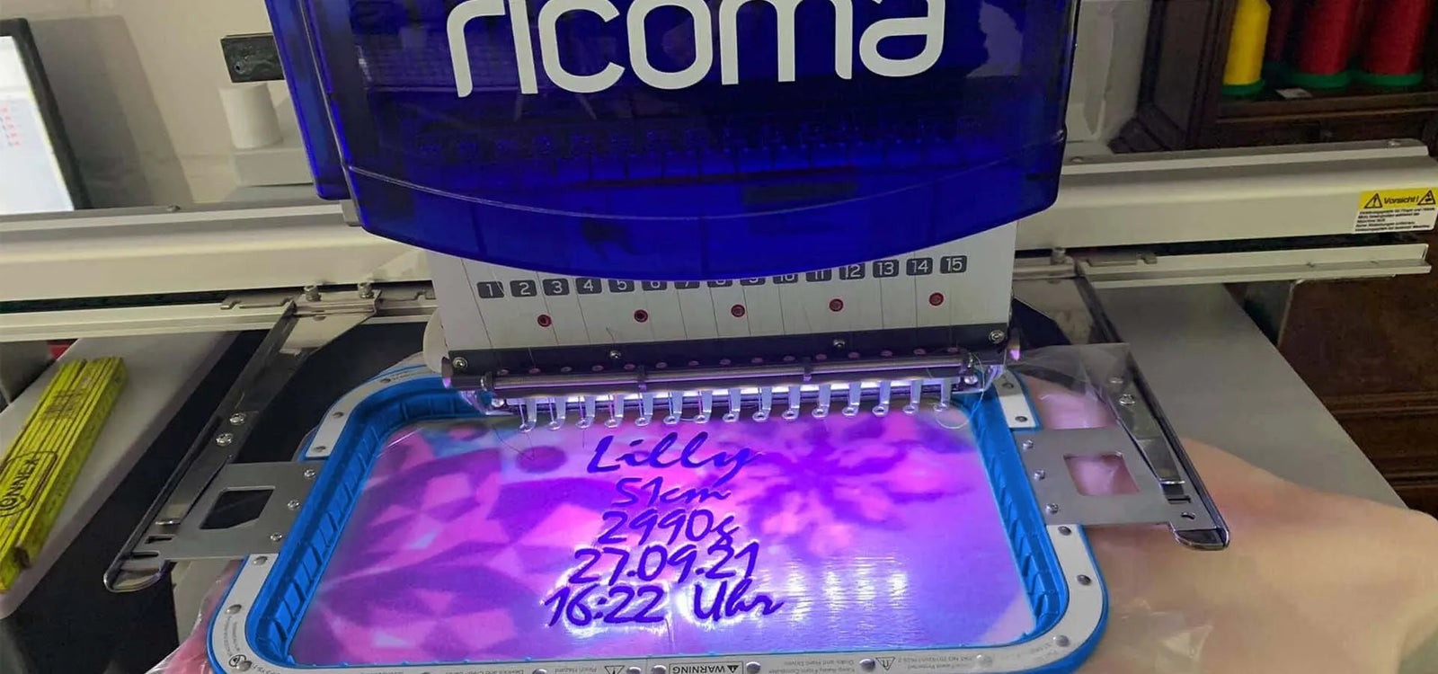 Why Ricoma Mangetic Embroidery Hoop is a Game-Changer?