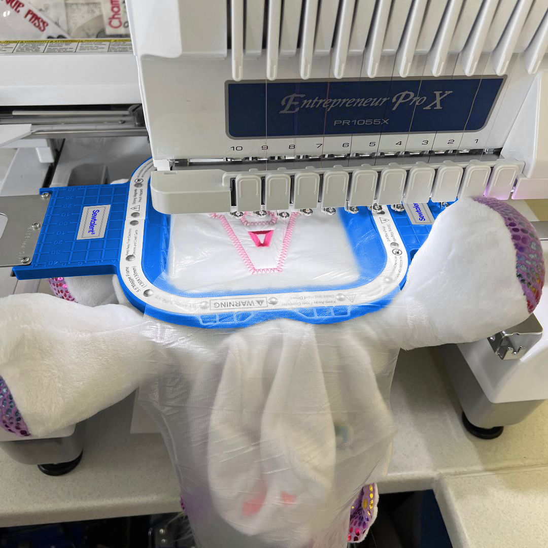 variegated thread embroidery