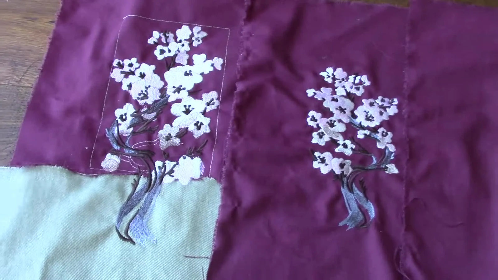 Why Shrinking an Embroidery Design Can Turn “Soft Petals” Into a Stiff Brick: Size vs. Stitch Density (Husqvarna Viking + Mega Hoop Demo)