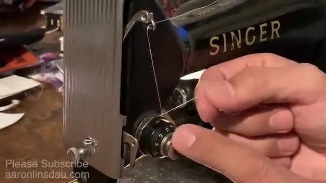 How to Thread a Vintage Singer Sewing Machine – Step-by-Step Guide