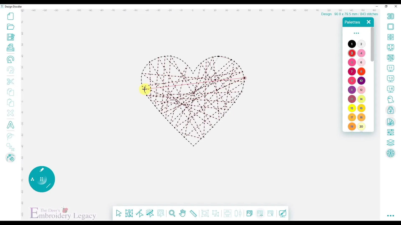 Dot-to-Dot Doodling in Design Doodler: A Clean String-Art Fill That Stitches Without Jumps