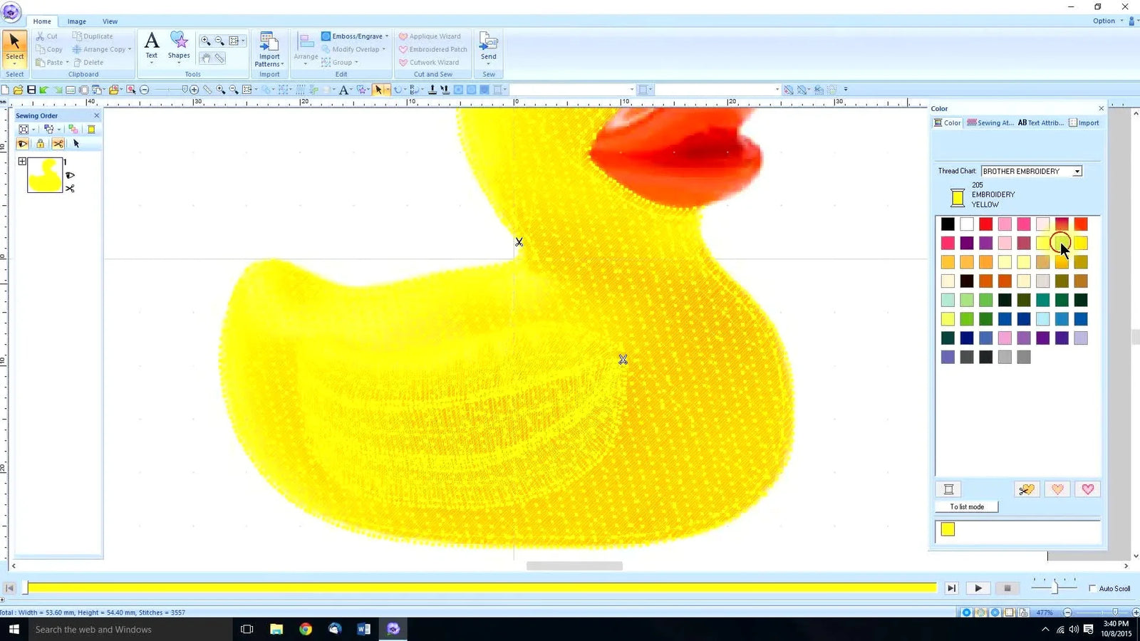PE Design 10 Rubber Ducky Digitizing: Manual Punch Control, Clean Layering, and the Towel-Proof Pull Compensation Fix