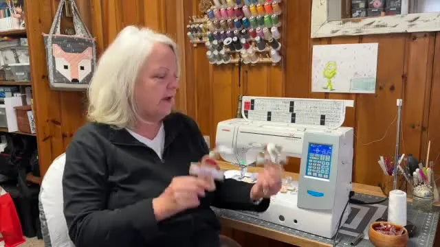 DIY Machine Embroidered Gingerbread Ornaments (Beginner-Friendly Tutorial)