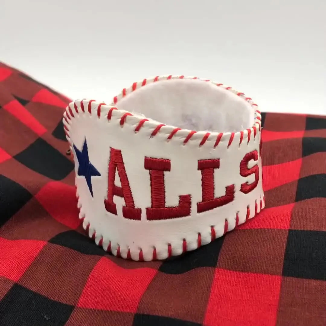 From Pitch to Stitch: A Clean, No-Pucker Baseball Leather Cuff Bracelet You Can Actually Repeat