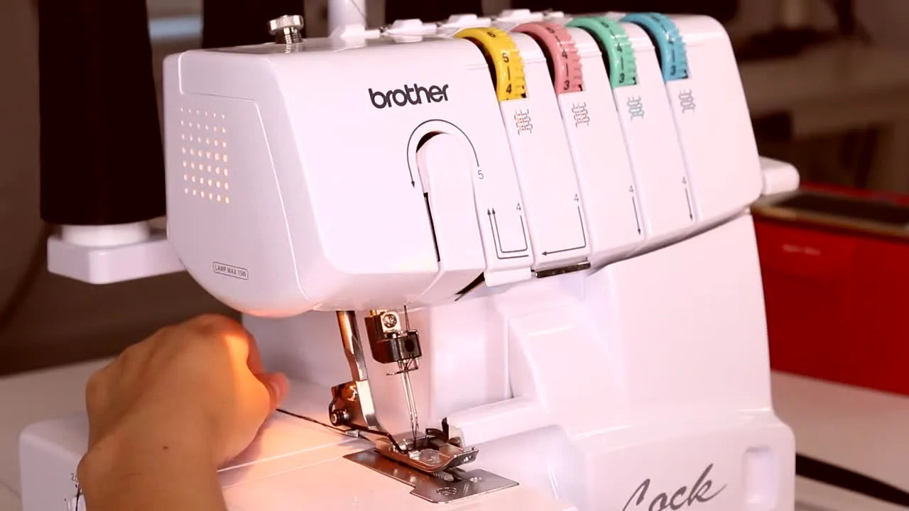 Brother serger chaining off threads