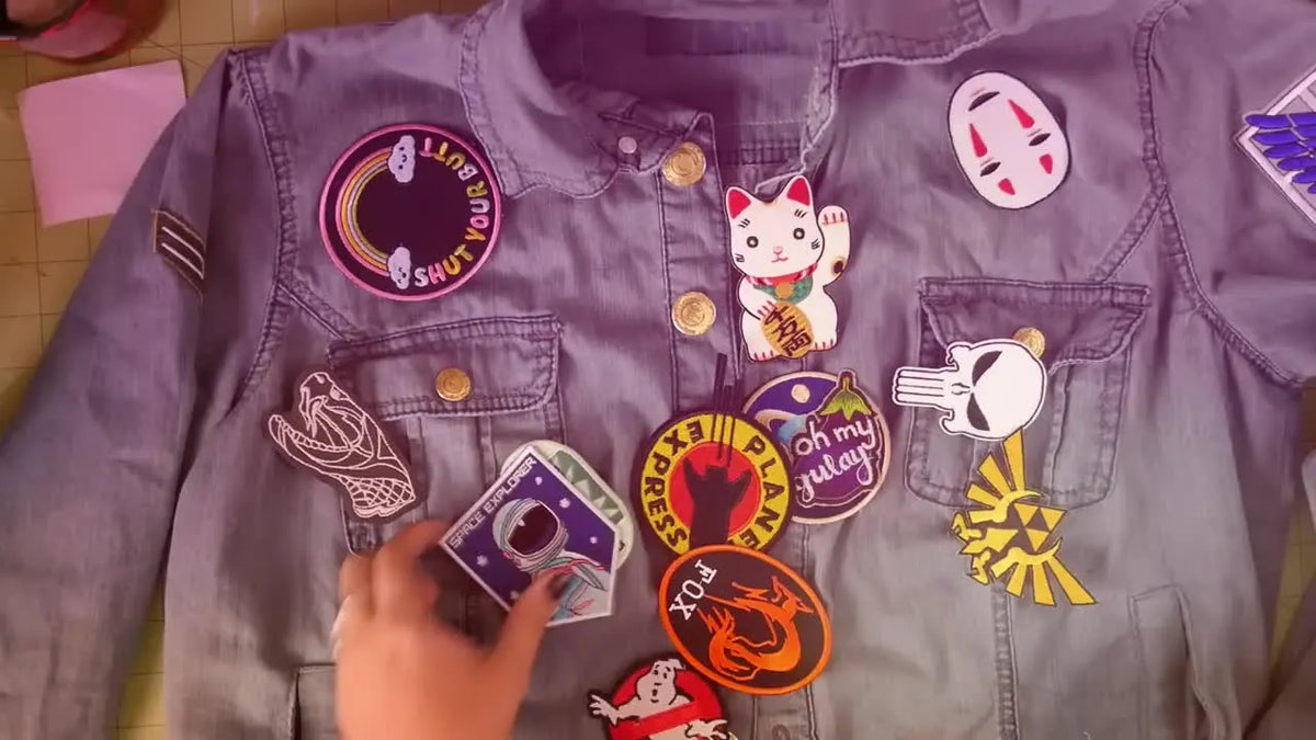 Stitch Your Style: DIY Hand-Embroidered Fabric Patches