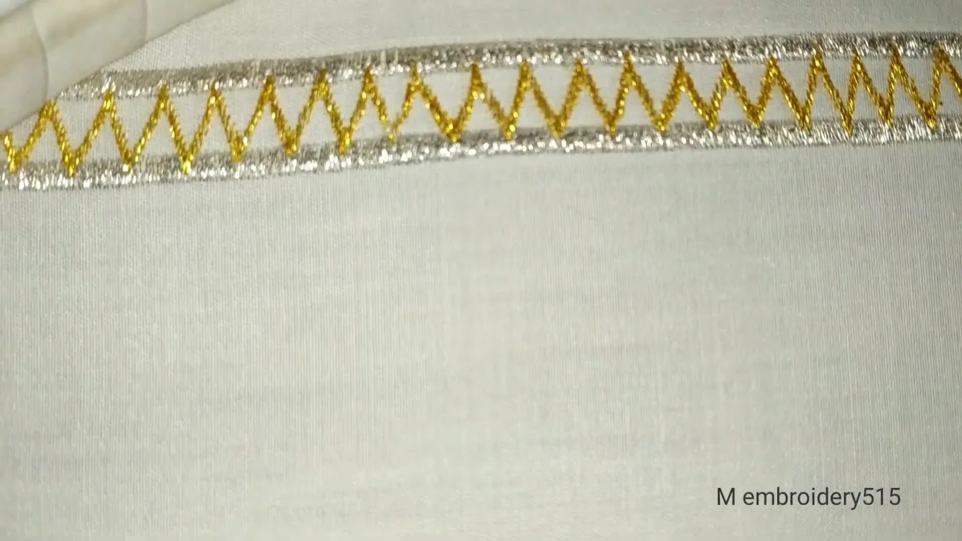 Mastering Metallic Thread Borders on Your Embroidery Machine ...