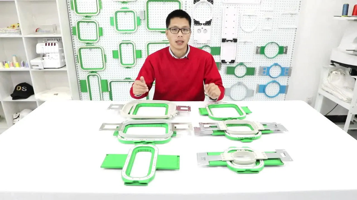 Brother vs. MaggieFrame: Magnetic Hoop Size Comparison for Embroidery Machines
