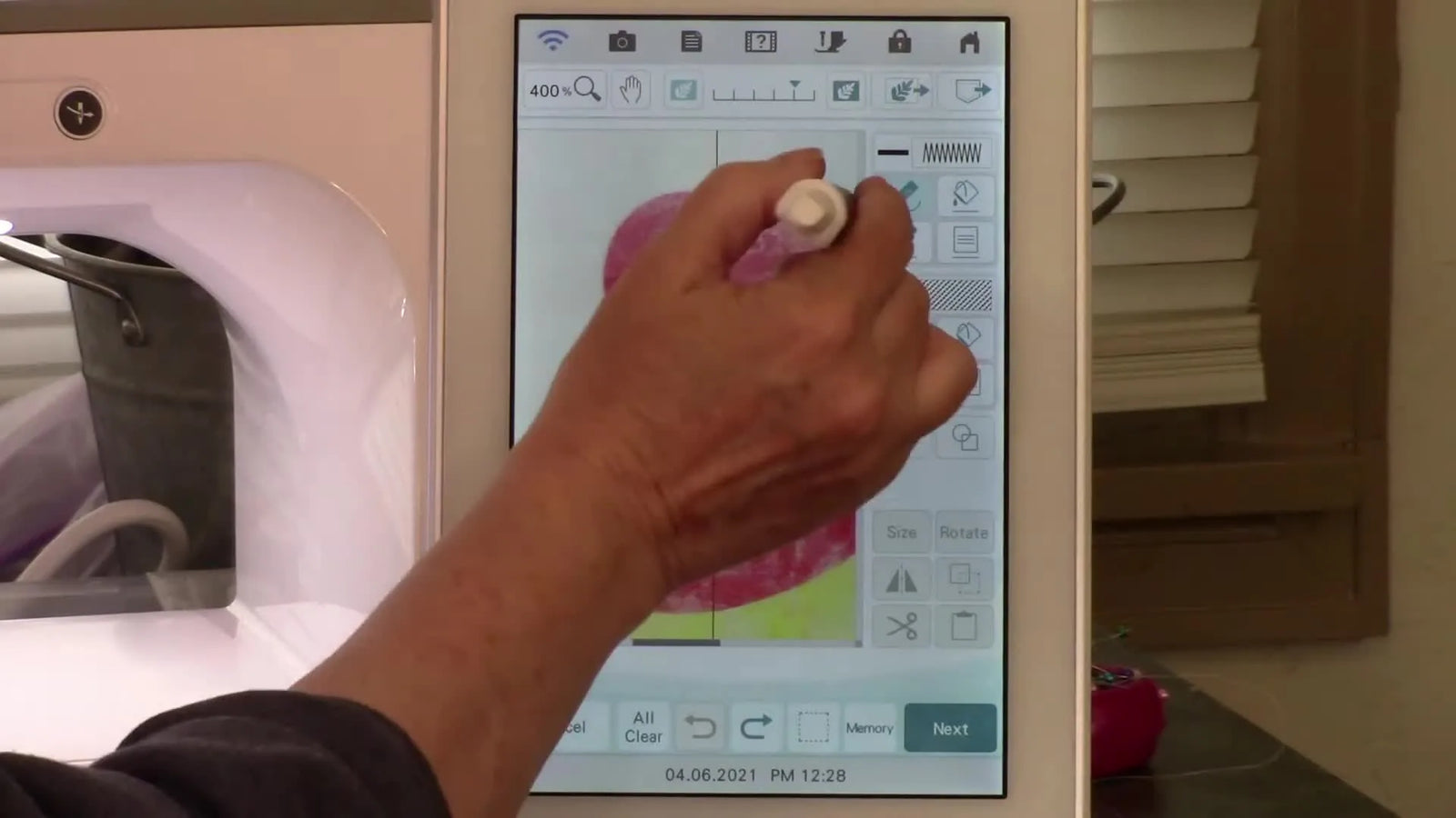 Brother Luminaire My Design Center Appliqué Outlines That Actually Land on the Fabric (Satin vs Blanket, Scan, Trace, Fix)