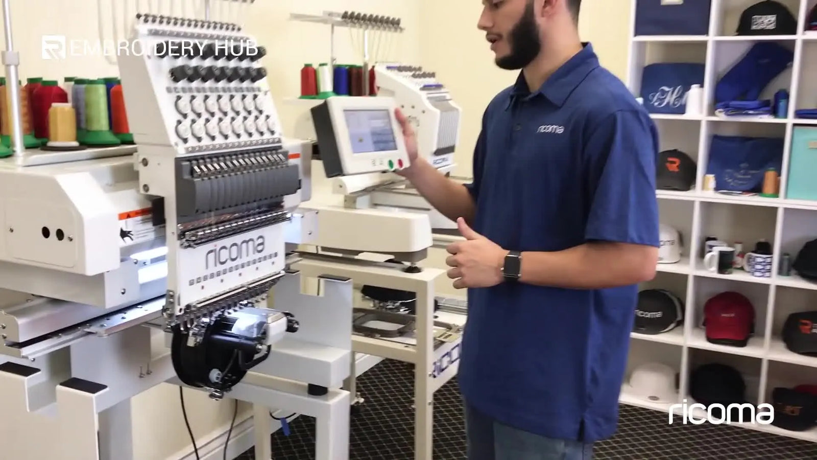 How to Embroider on the Side of Caps with a Cap Driver (Ricoma Guide)