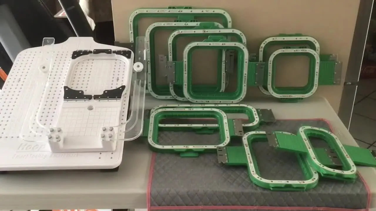 MaggieFrame Magnetic Hoops on a BAI Embroidery Machine: Faster Hooping, Cleaner Towels, and Fewer “Why Is This So Hard?” Moments