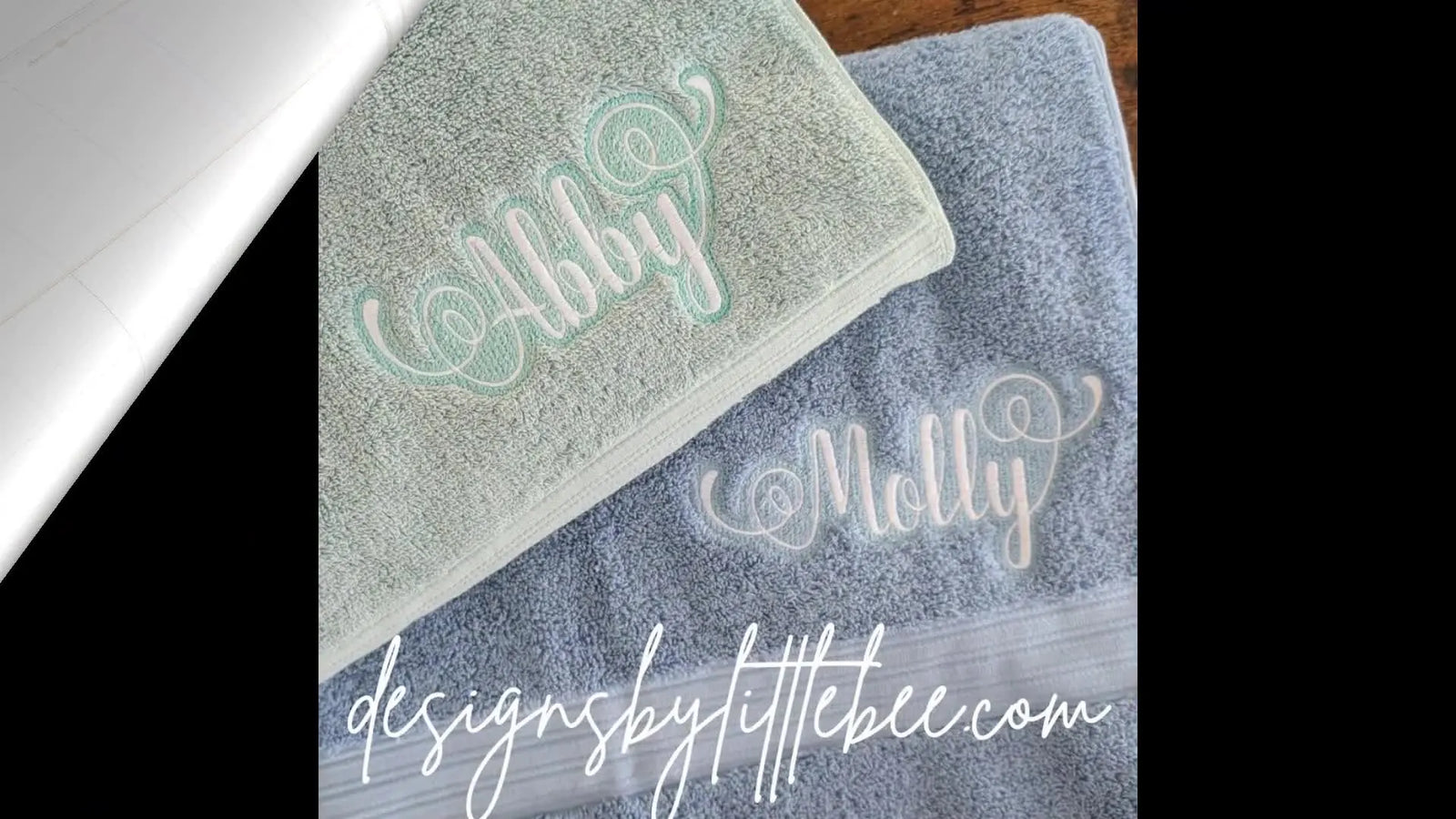 Cursive Names on Towels in Embrilliance: Alternate Letters, Pull Comp, and Knockdown That Actually Stitches Clean