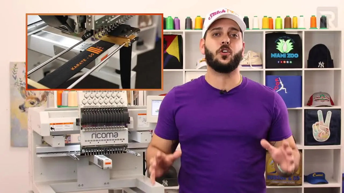 Master the Art: How to Embroider a Karate Belt Using a Belt Hoop ...