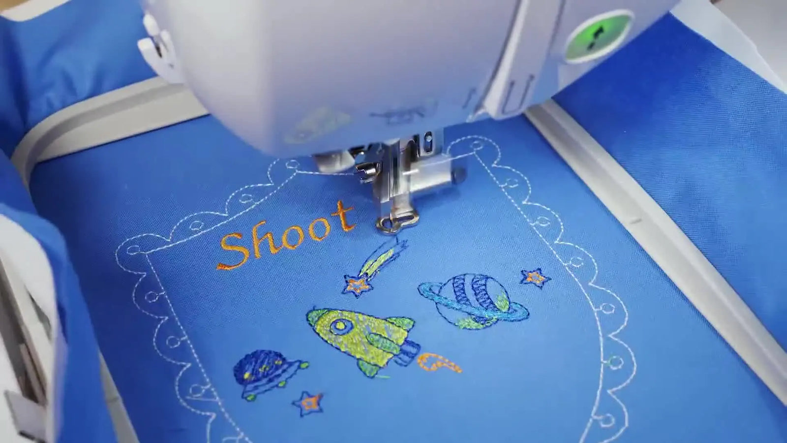 Combine Built-In Designs on the Brother F540E Without Wasting Hoop Space (Frames + Motifs + Text That Actually Fits)