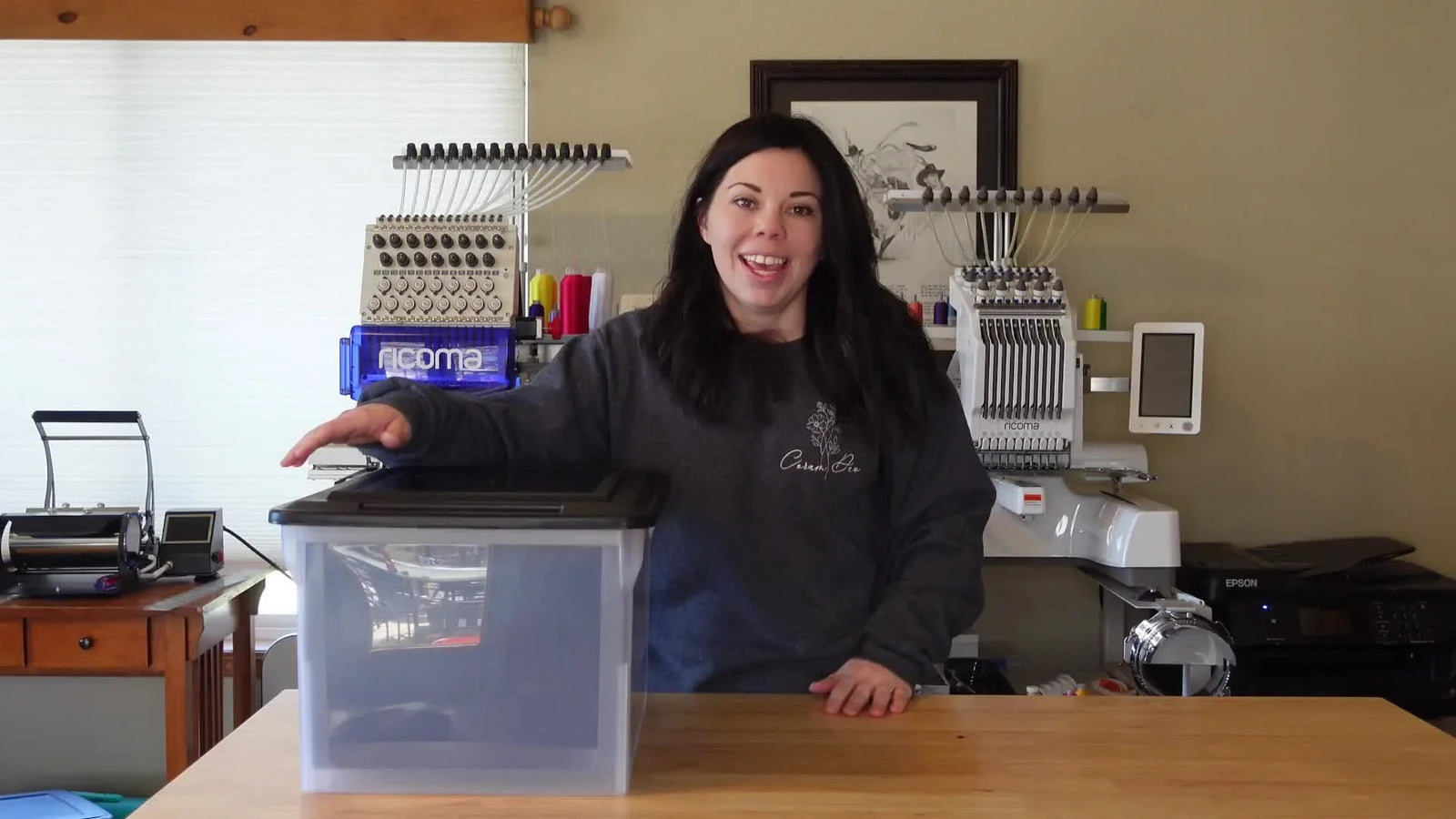 Stop Losing Designs and Re-Orders: A $10 Tote-Box System for Embroidery Customer Files, Thread Colors, and USB Backups