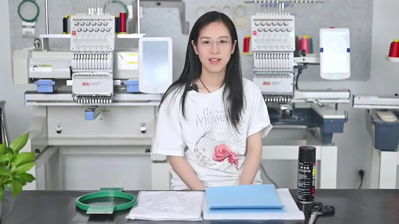 How to Do Applique with Your BAI Embroidery Machine