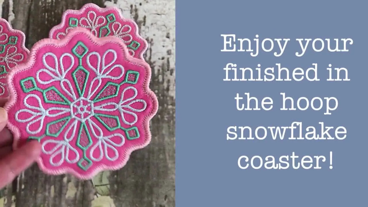 From Embrilliance to a Perfect ITH Snowflake Coaster: The No-Surprises Workflow (Plus the Fixes That Save Your Stitches)