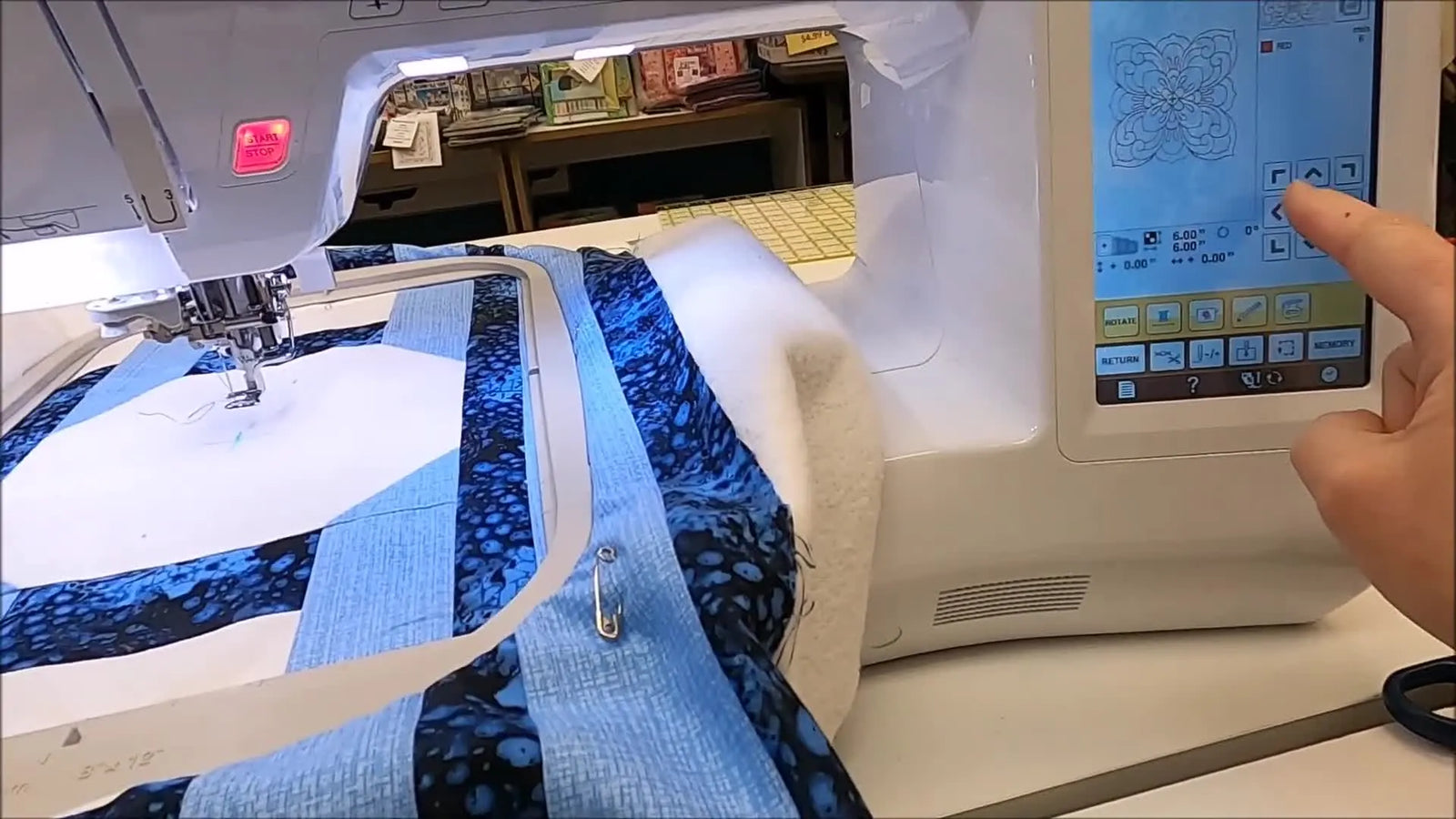 Quilt In-the-Hoop on a Baby Lock Pathfinder: The No-Panic Method for Hooping a Thick Quilt Sandwich (and Getting Perfect Placement)