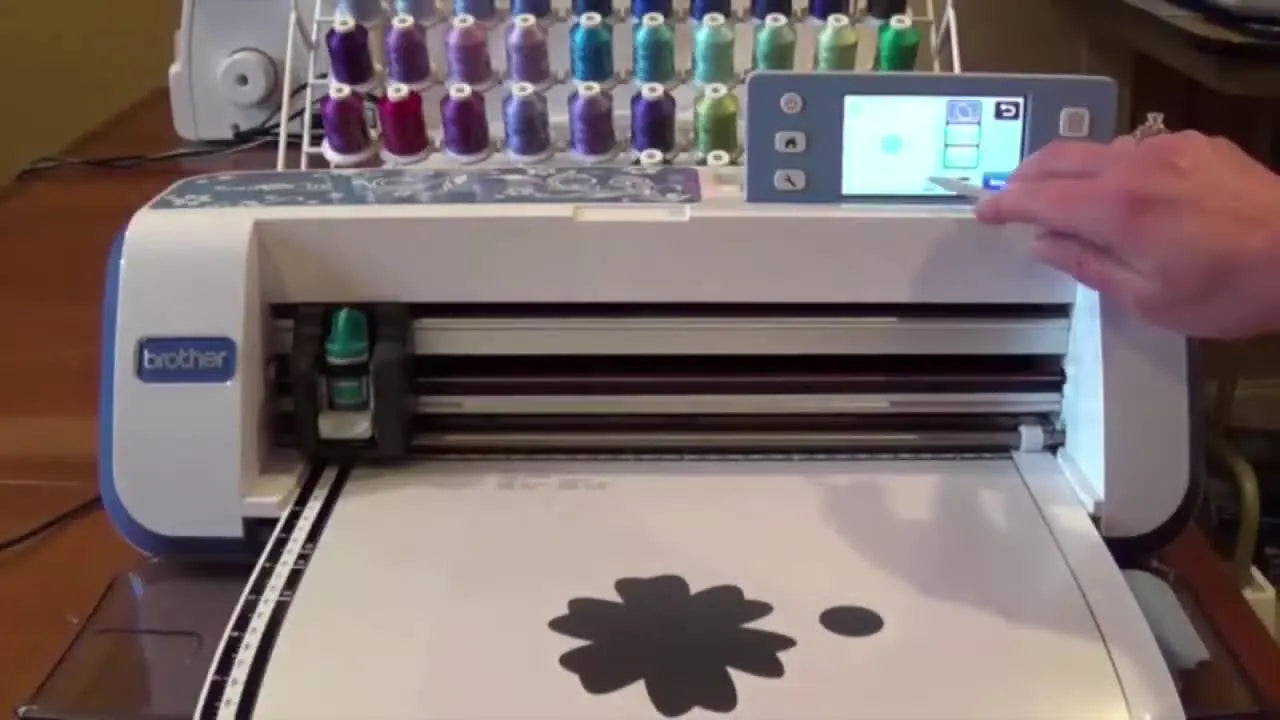 Applikationen meistern: BES Embroidery Lettering 3 mit ScanNCut Schritt für Schritt