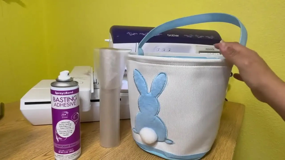 Personalize Easter Baskets: A Single Needle Embroidery Guide