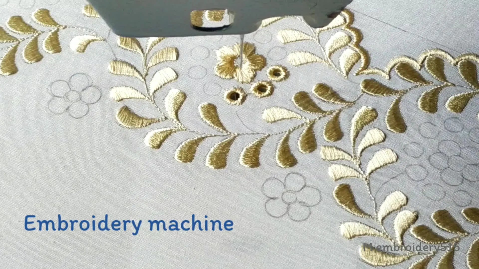 Elegant Gold Cutwork: A Machine Embroidery Tutorial – EmbroideryHooping