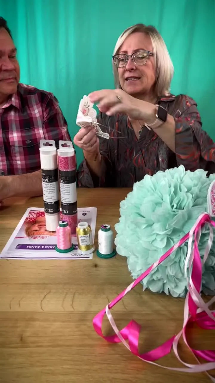 Freestanding Tiaras & Wands (OESD #12609): The Stabilizer “Holy Trinity” That Makes Them Stand Up—Not Flop