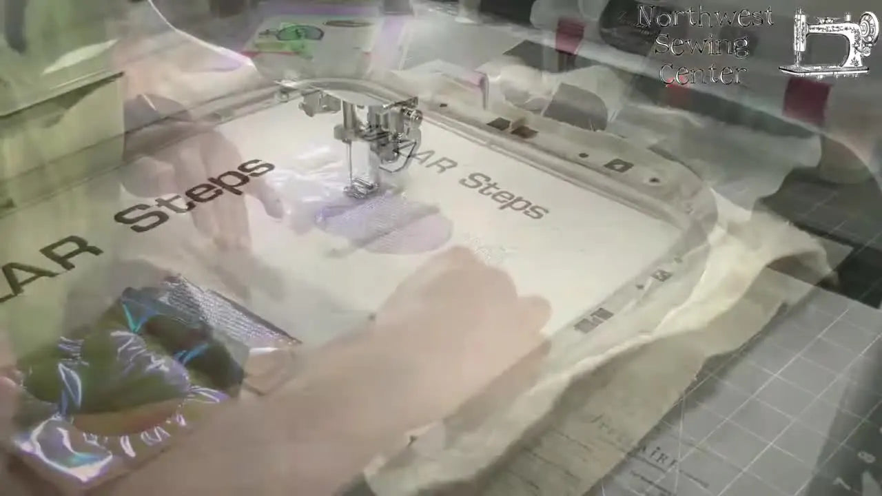 Mylar In-The-Hoop Appliqué on a Brother Stellaire: The Clean, Shiny Method (Without Shifting, Wrinkles, or Cut Stitches)