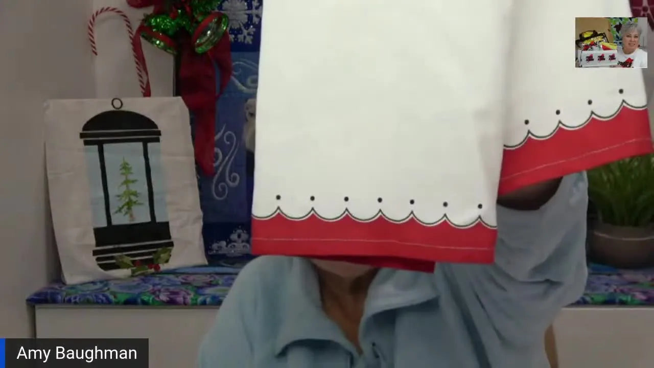Tea Towel Embroidery That Looks Store-Bought: Stabilizer Choices, Heat-Away Film, and the KAM Snap Hanging Hack
