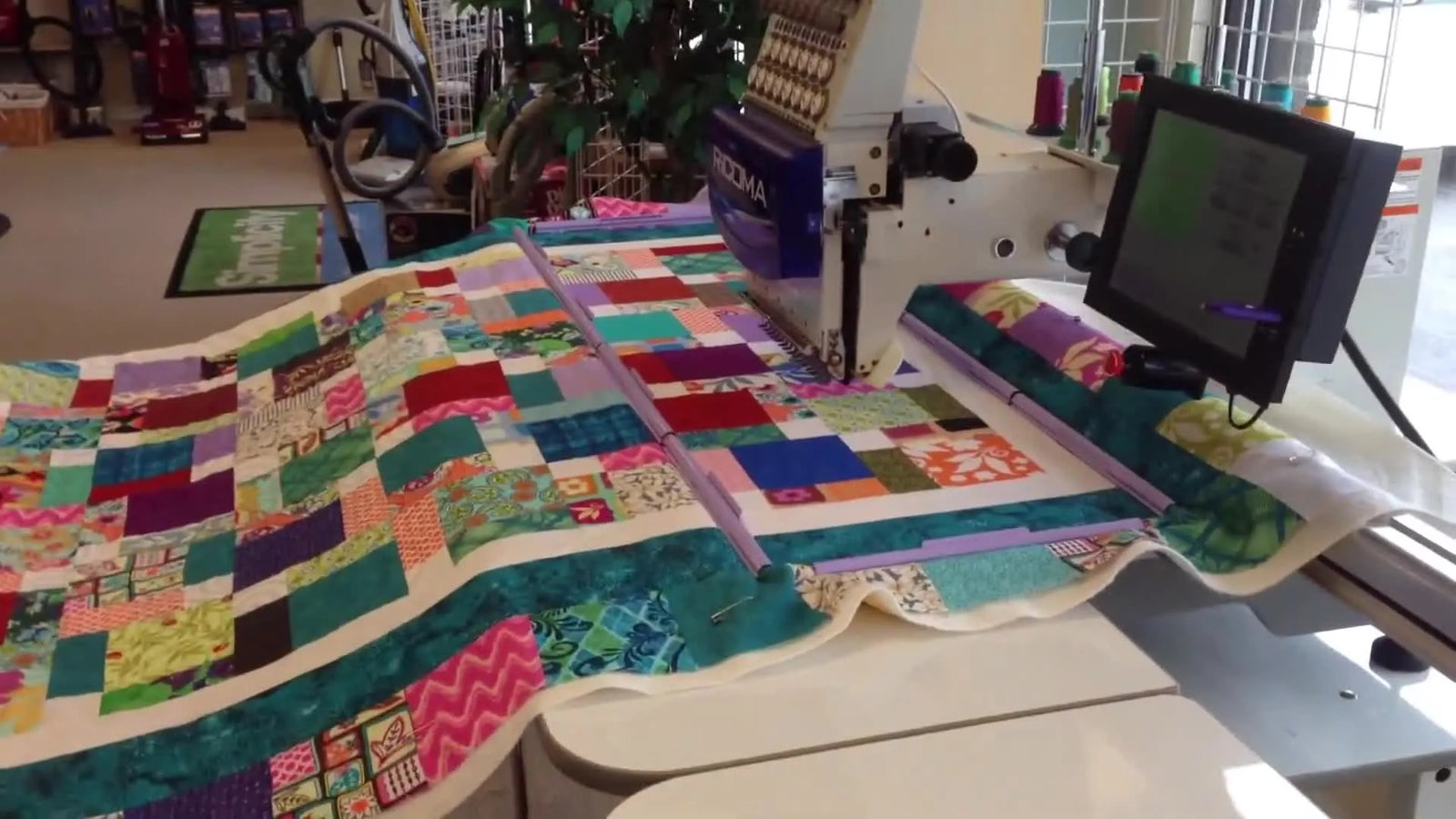 Quilt on a Ricoma 15-Needle Like a Pro: The 48-Inch Sash Frame Setup That Saves Hours (and Headaches)