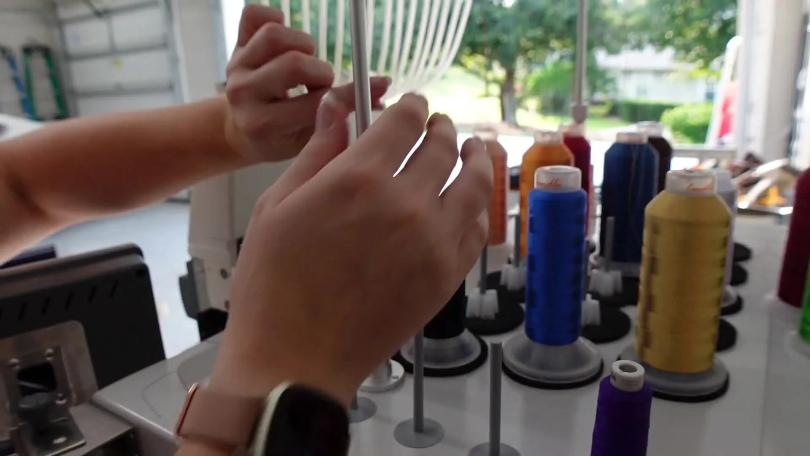 Moved Your Ricoma 15-Needle? Here’s How to Re-Thread Fast Without Creating a Bigger Thread Disaster