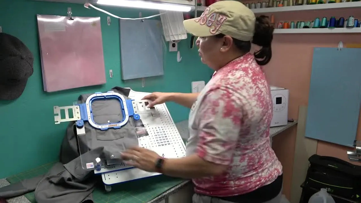 Embroidery Hooping Station Chest Logos on Work Shirts Without the Guesswork: The Pocket-First Magnetic Hooping Workflow That Saves Real Time