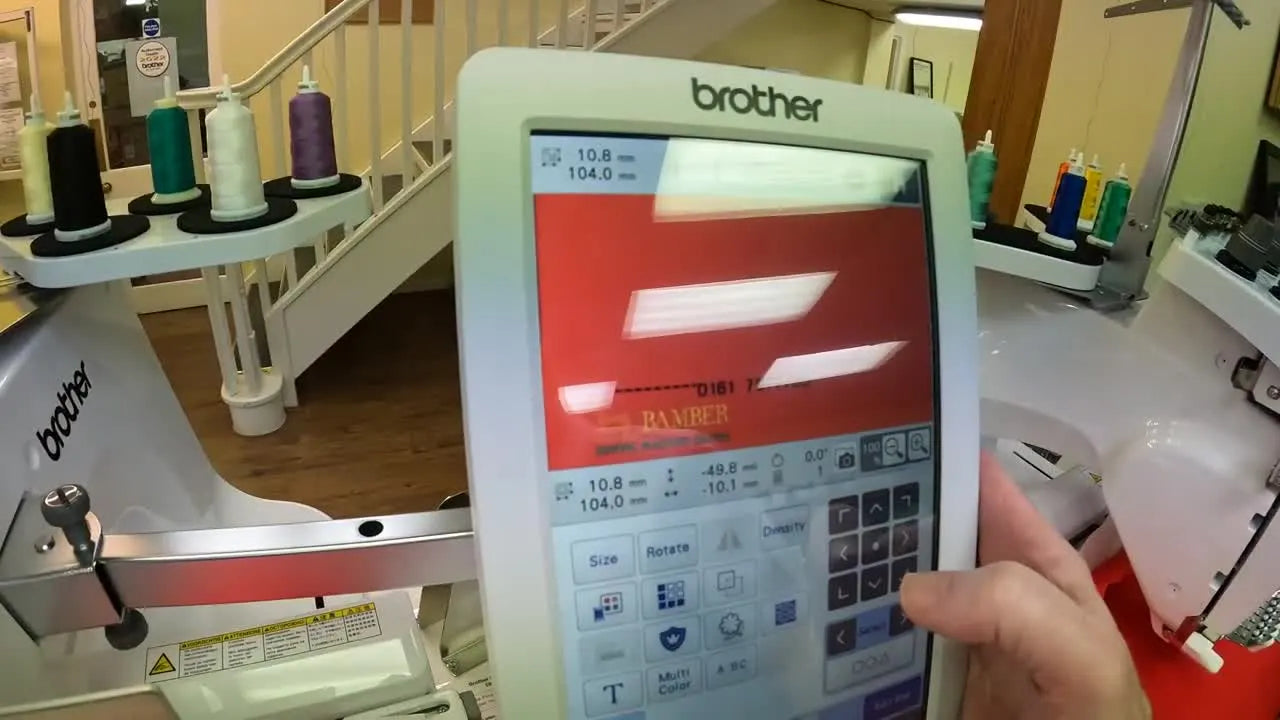 Brother PR1055X Camera Scan + Wide Table: The Fastest Way to Place Logos Accurately (Without Fighting the Hoop)