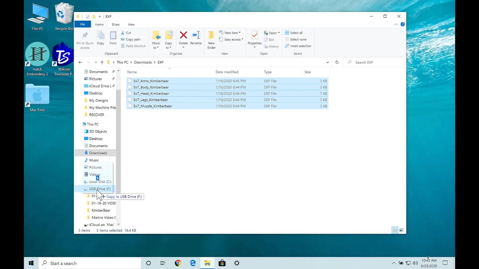 Stop Losing Embroidery Designs: The Windows USB Transfer Routine That Keeps .EXP/.PES Files Machine-Ready