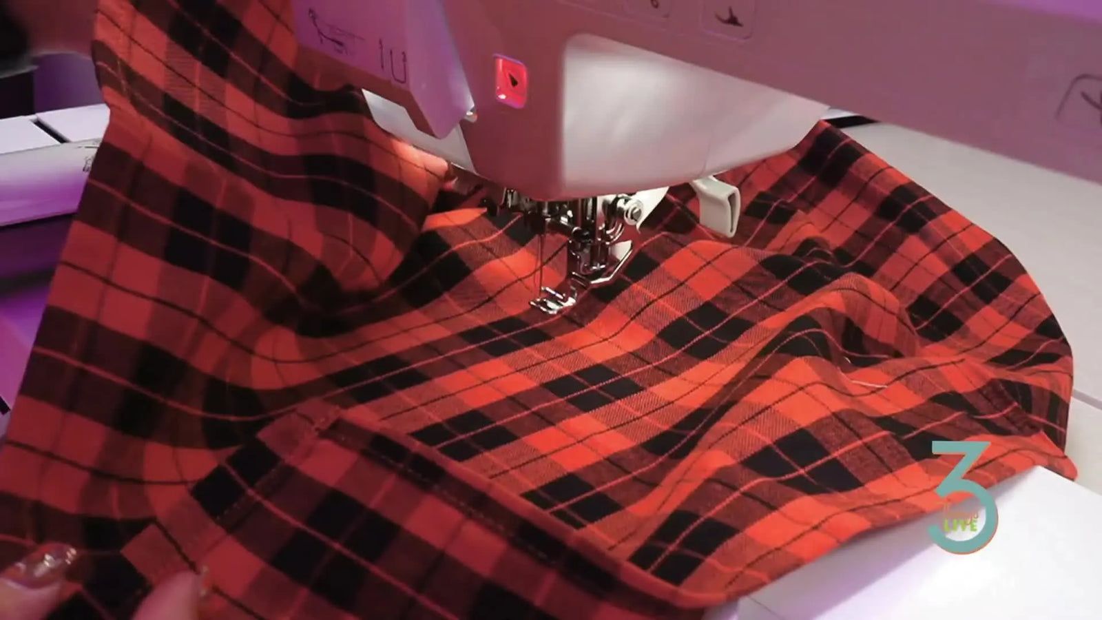 Float a Plaid Tea Towel in a 5x7 Hoop Without Hoop Burn: The Sticky-Back Method That Actually Lands Straight