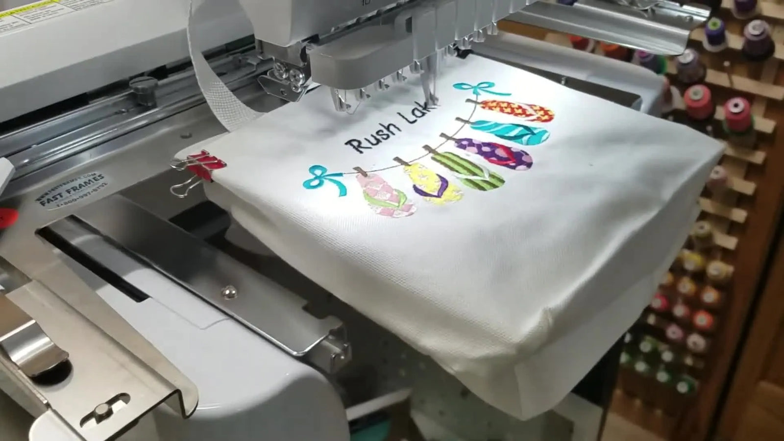 Fast Frames Tote Bag Embroidery on a Brother Multi-Needle: The No-Seam, No-Sticky Method That Saves Needles (and Your Sanity)