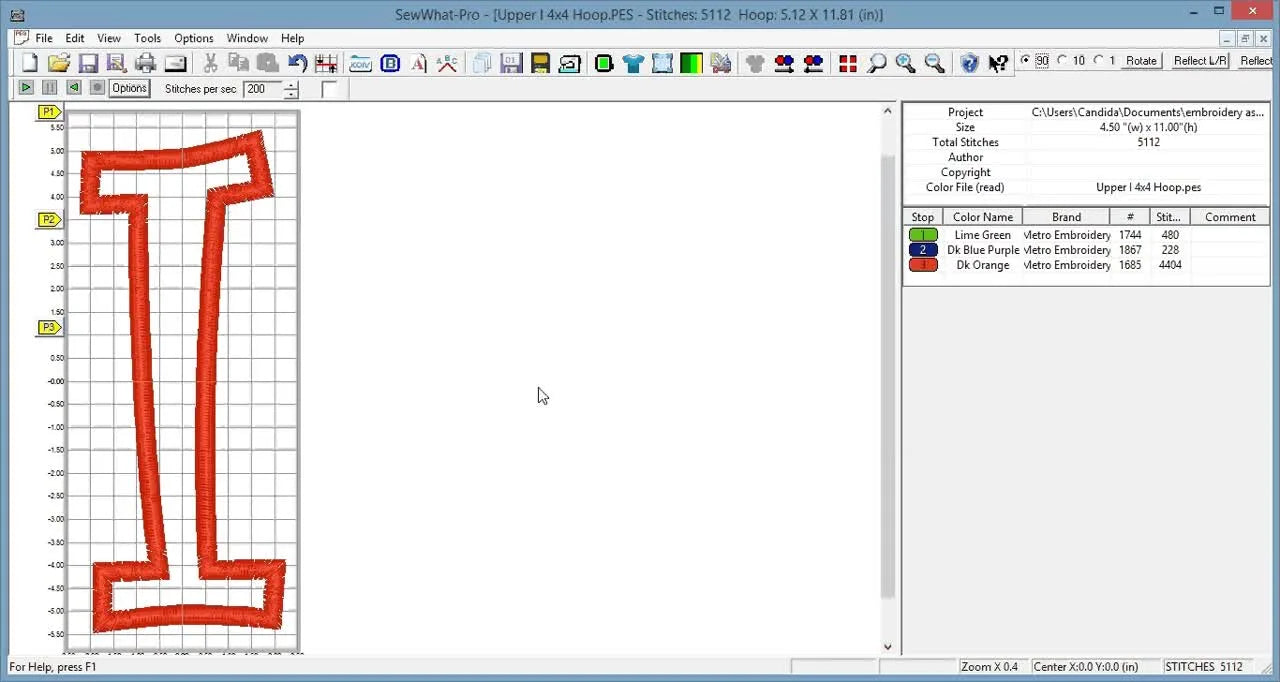 Как разделить файл аппликации в SewWhat‑Pro для много-позиционных пялец Brother 5x12 — без зазоров, ошибок сохранения и паники при перестановке пялец