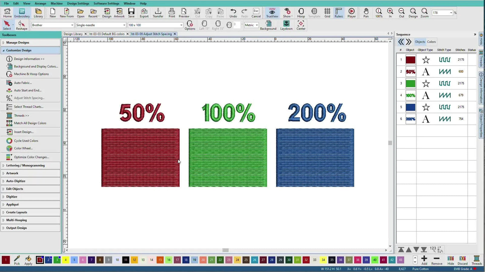 Stop “Bulletproof” Fills in Hatch: Adjust Stitch Spacing Without Puckering or Wasting Stitches