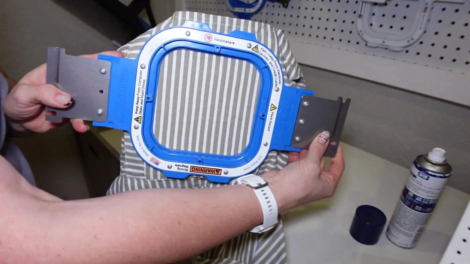 Striped Apron, Straight Stitching: A Ricoma + 5.5" Magnetic Hoop Workflow That Won’t Betray You Mid-Order