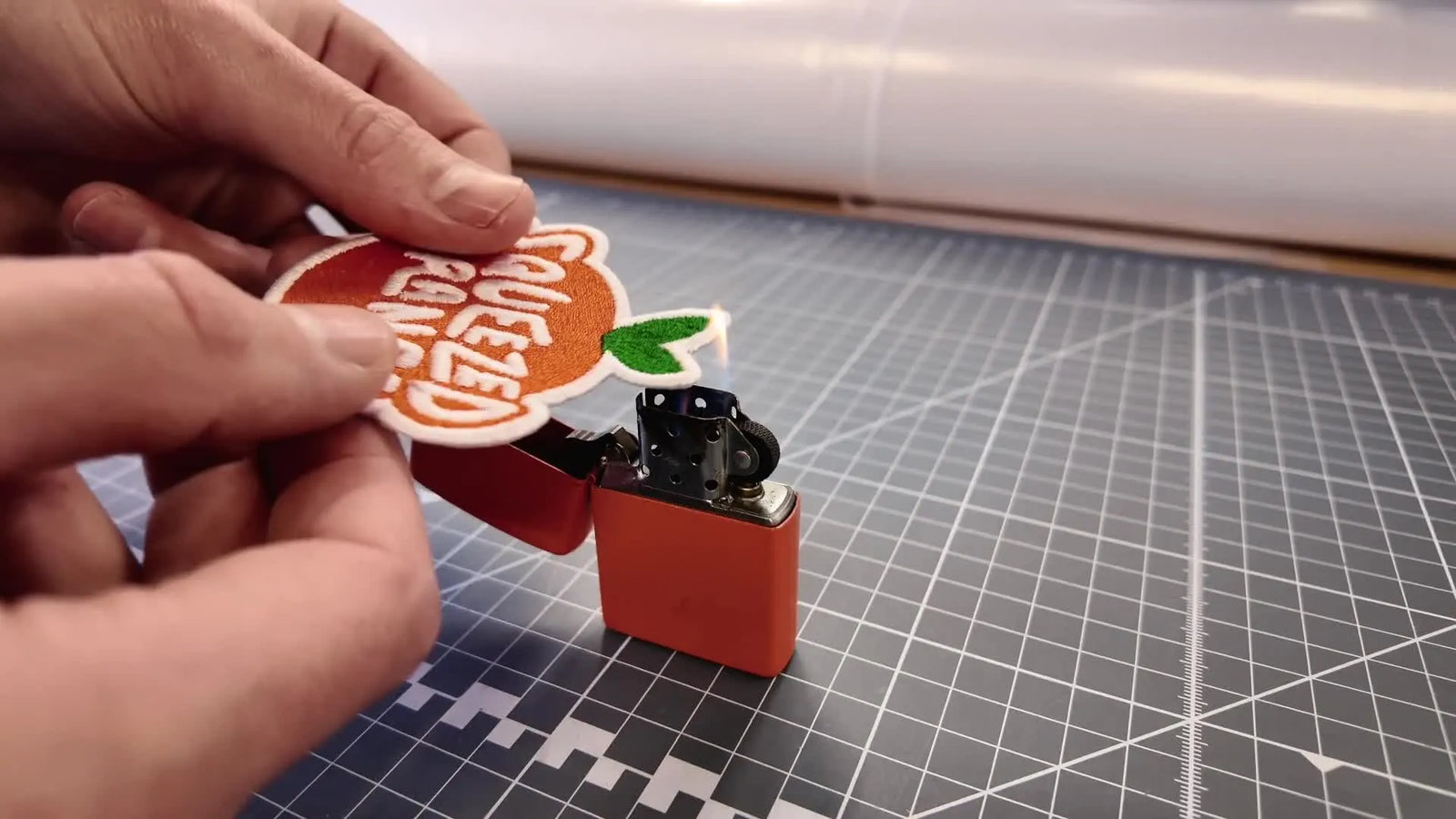 Retail-Ready Embroidered Patches on a Barudan: The Tight-Hoop Badge Film Method That Stops Slips, Ovals, and Messy Glue