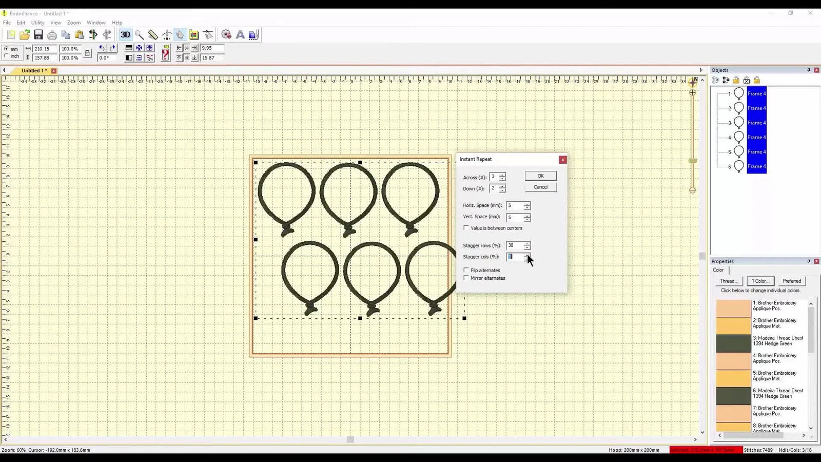 Embrilliance Utility Menu Power Moves: Instant Repeat, Mirror x4, Carousel & Scatter (Without the Usual Headaches)