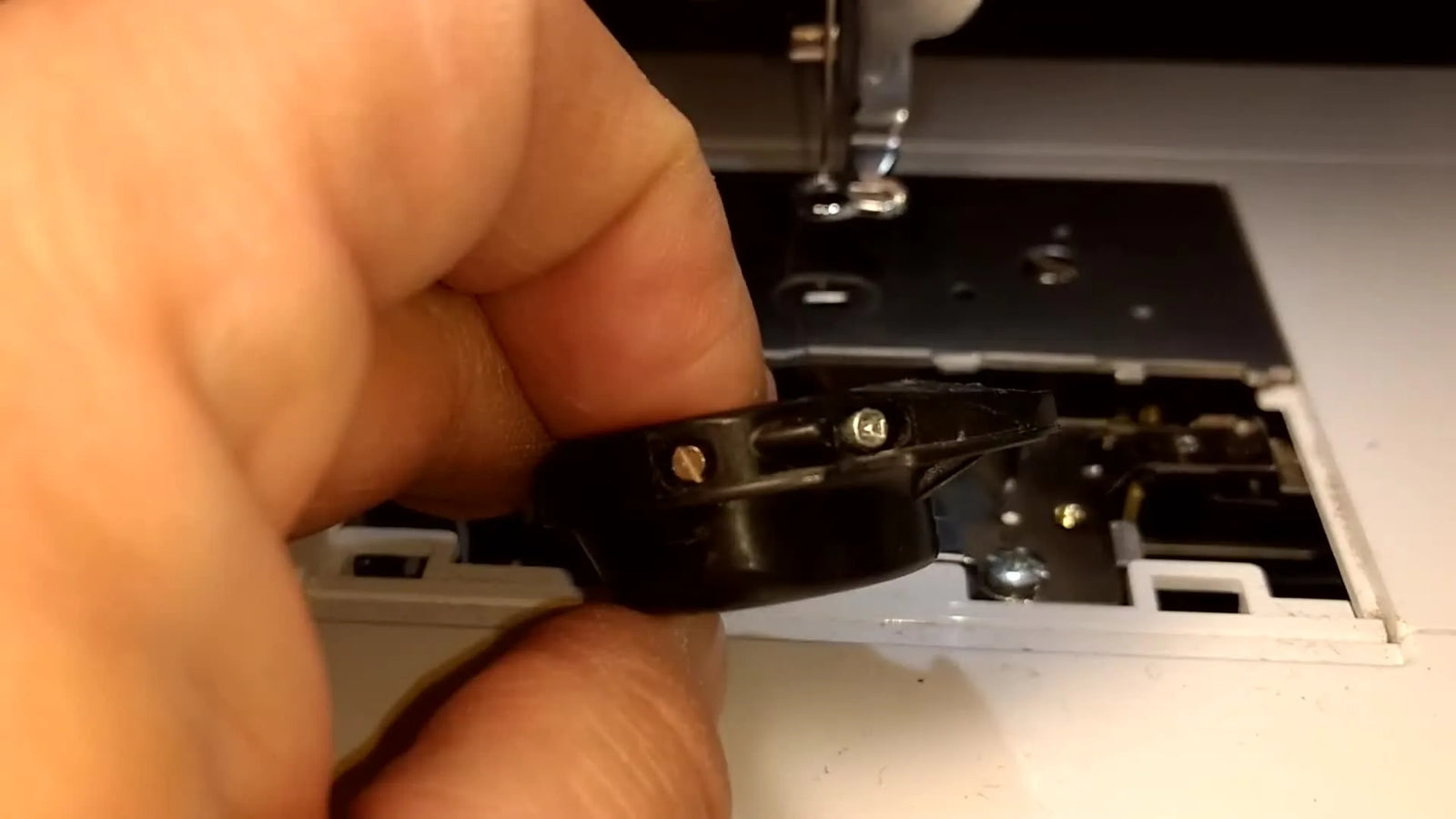 White Bobbin Thread on Top of Embroidery? The Baby Lock Flourish Bobbin-Case Fix That Actually Holds