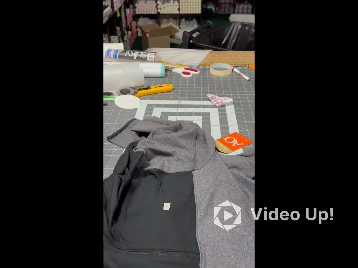 Nail a Company Logo on a Stretchy Performance Hoodie: Magnetic Hoop + Hooping Station Placement That Won’t Drift