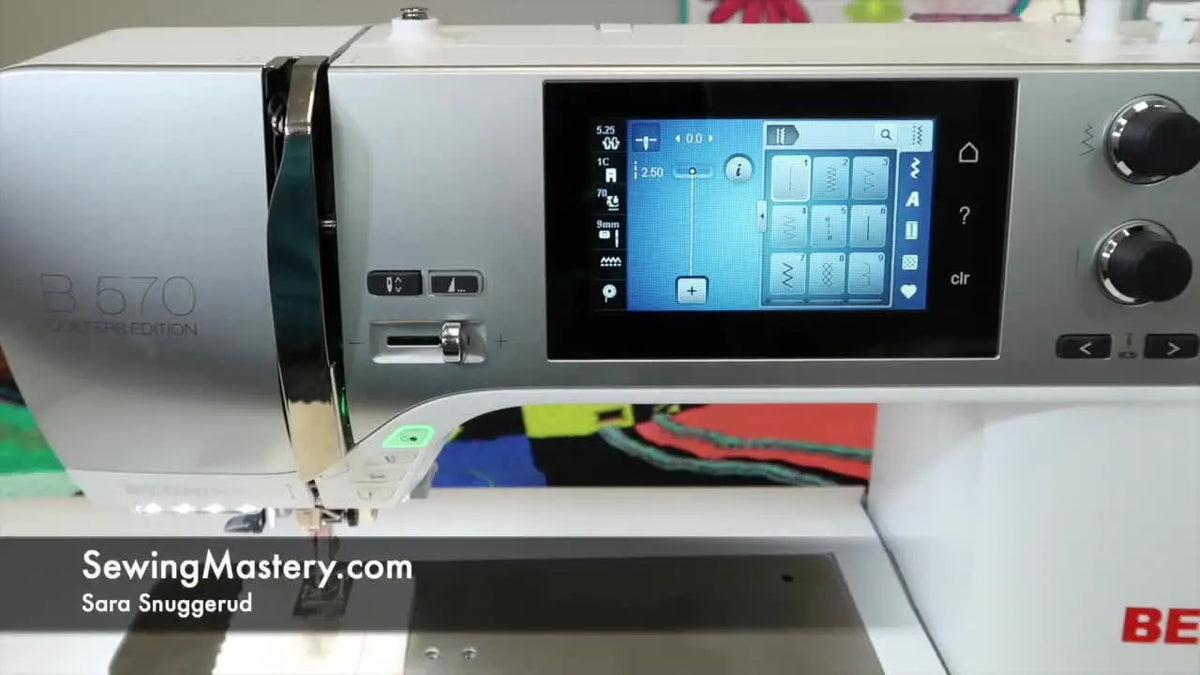 Mastering Tension on Your Bernina 570QE: A Comprehensive Guide