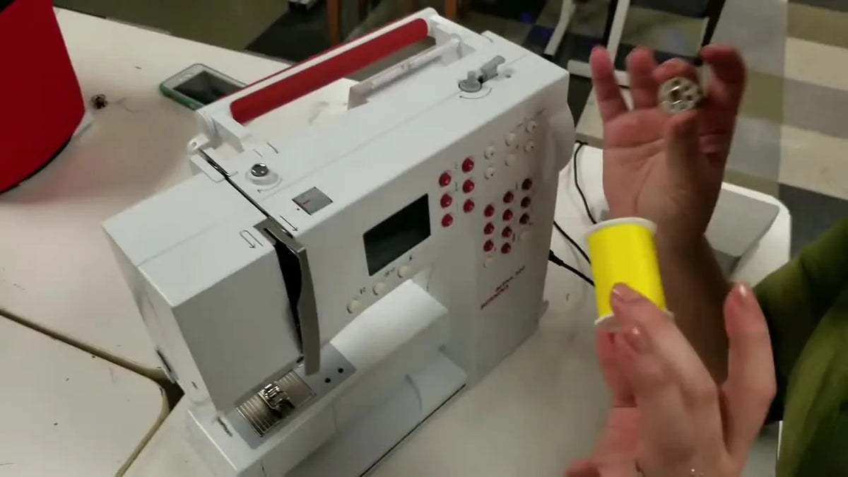 Complete Guide: Winding Bobbin & Threading BERNINA activa 220