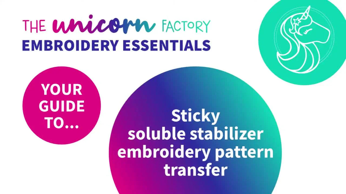 The Ultimate Guide to Sticky Fabri-Solvy for Flawless Embroidery Transfers