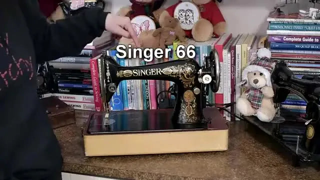 A Singer 66 with Redeye decals.