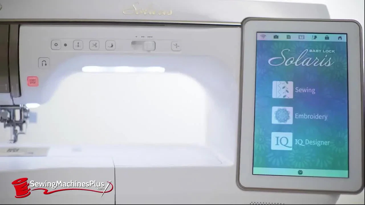 Baby Lock Solaris in Real Life: Projector Placement, IQ Designer Scans, and the Big-Hoop Workflow That Saves Your Sanity