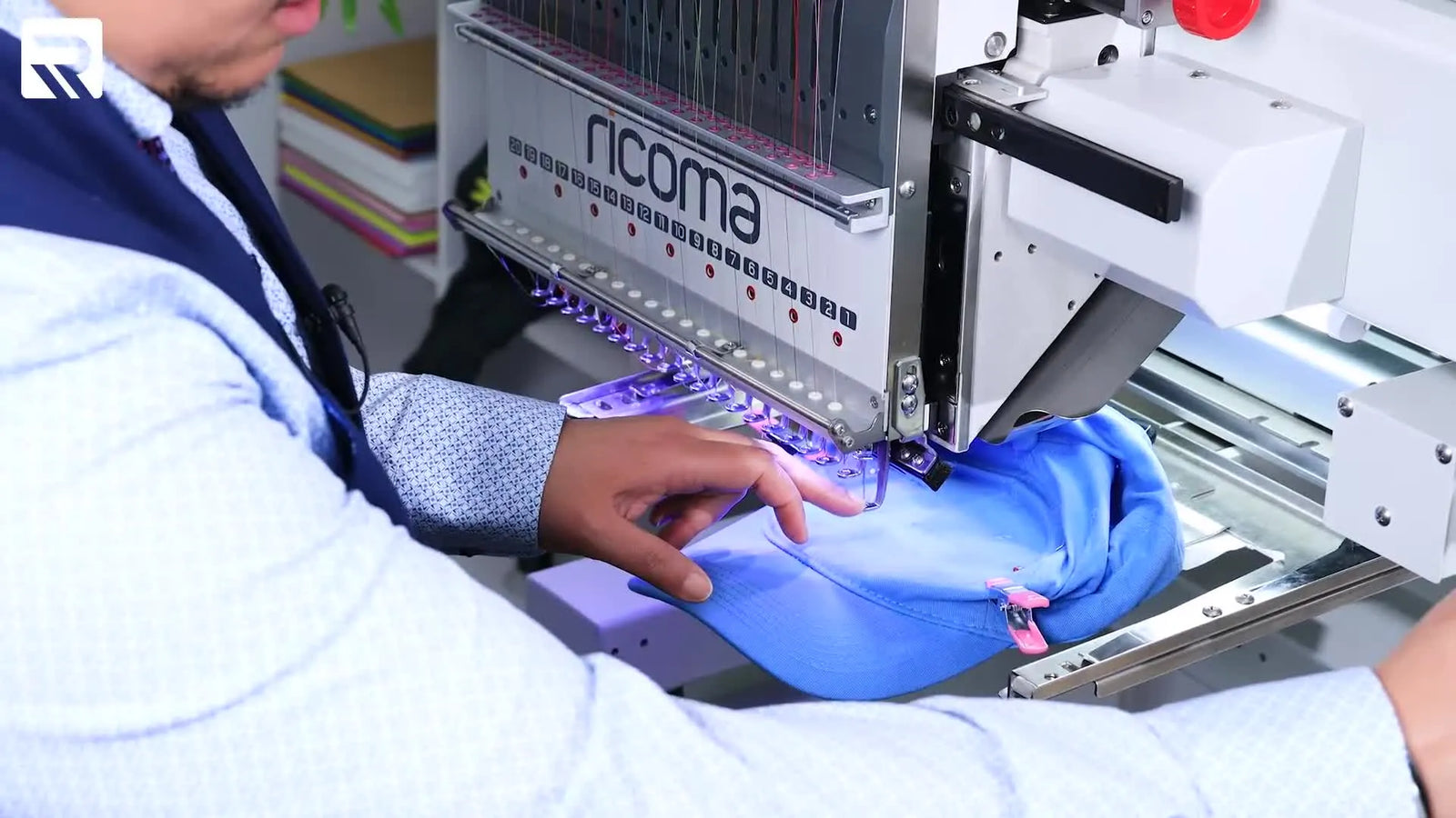 Front + Back Cap Embroidery Without the Headache: Dialing In the Ricoma 8-in-1 Device, Cap Digitizing, and Safe Placement